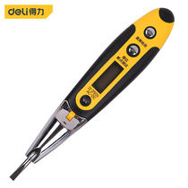 Del digital display pen wire line maintenance electrical tester pen induction screwdriver DL8003 8005