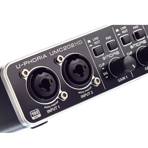 Behringer U-Phoria UMC202HD Внешняя звуковая карта Audio Sound Card