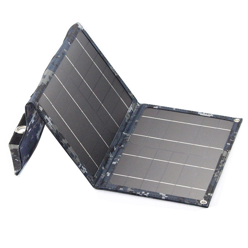 Solar Folding Pack Customized 6V12W Mobile Phone Mobile Outdoor Travel Charge 5V