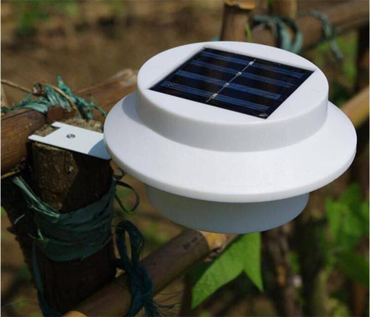 Solar 3LED eatery Eatery Sink Light Garden Fence fence Decorative Lights Home Balcony Hallway Wall Lamp Generation