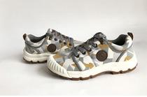 Aigao AIGLE Canvas Shoes Women Low Bunch Two Generations Of Elephant Shoes Men Outdoor Splash Water Hiking Mountaineering Casual Shoes