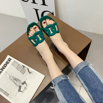 Jelly Pig Nose Plastic Slippers Women Summer Outwear Rubber Flat-bottomed Ins Tide Non-slip Net Red Rubber Shoes Beach Cool Tug