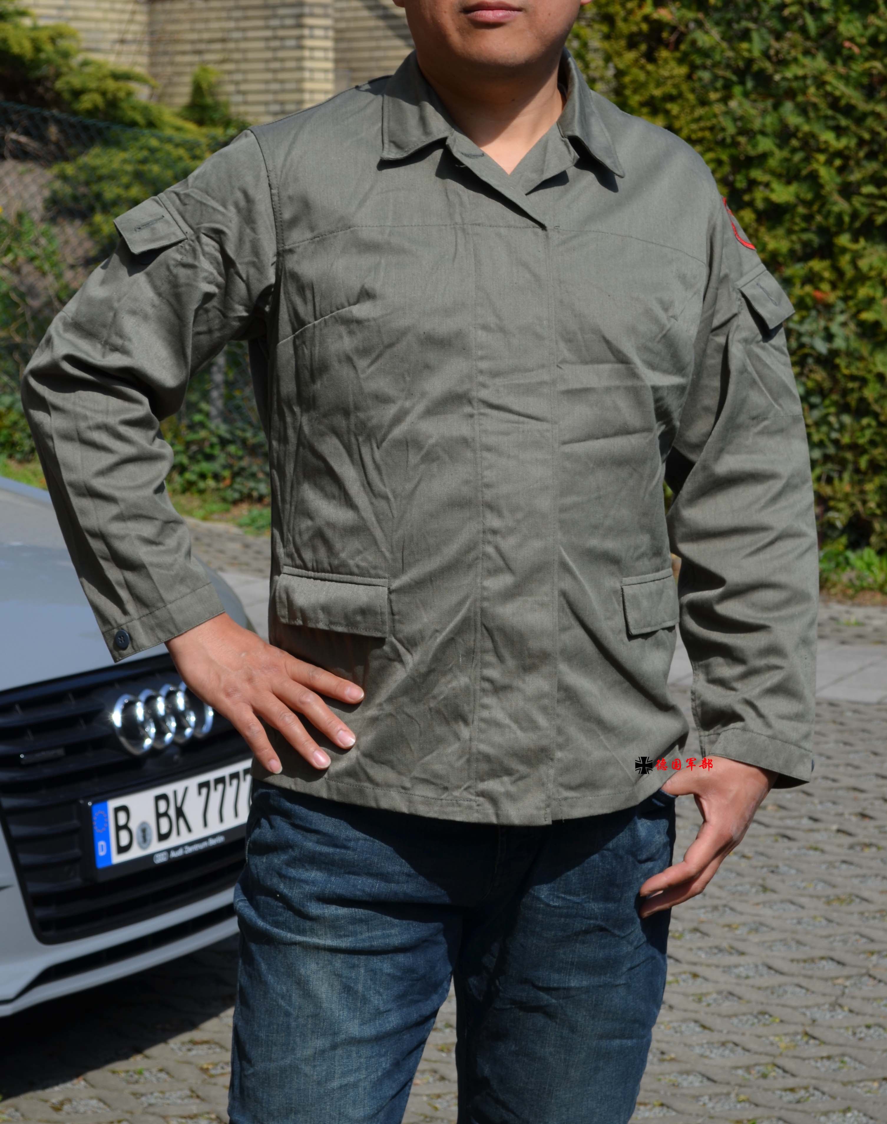 Brand new stock GDR NVA East German Monarch Edition Original jacket overalls understated grey