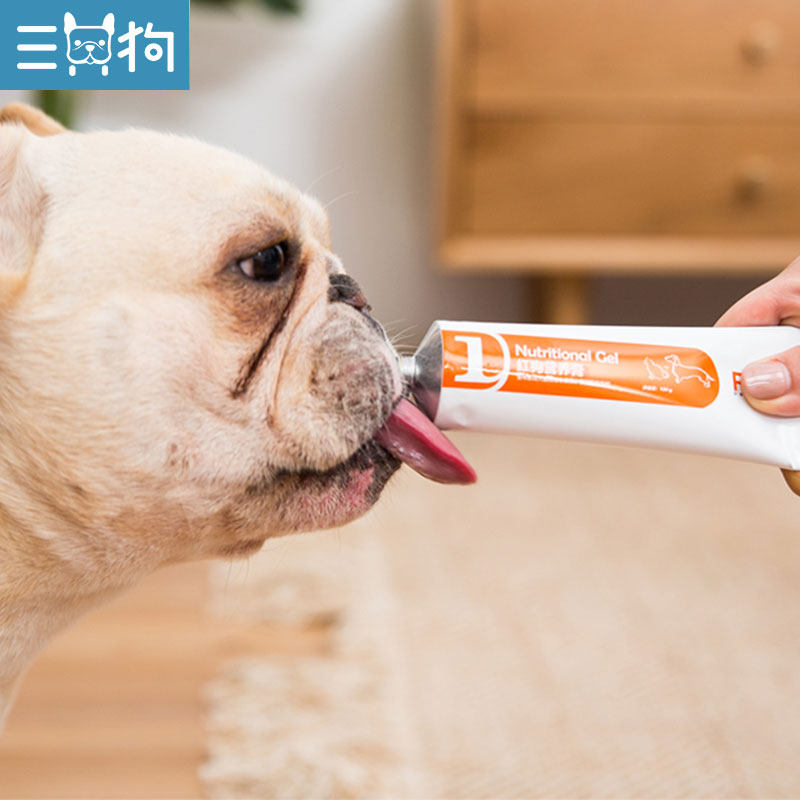 Red dog nutrition cream puppies, dogs, cats, Teddy, fattening, enhancing immunity, trace elements, conditioning stomach, calcium supplement