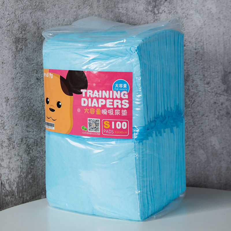 Fou Pet Peeing Dog Urine Pad Thickening 100 tablets Deodorant Teddy Urine not wet diaper Indou puppies Supplies