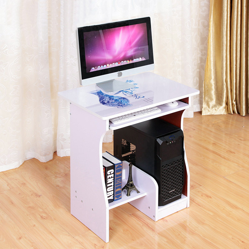 Small Computer Desk, Desktop, Economical, Simple, Small Study Desk for Home Use, Dormitory Writing Desk, Bedroom Small Table, Space-Saving