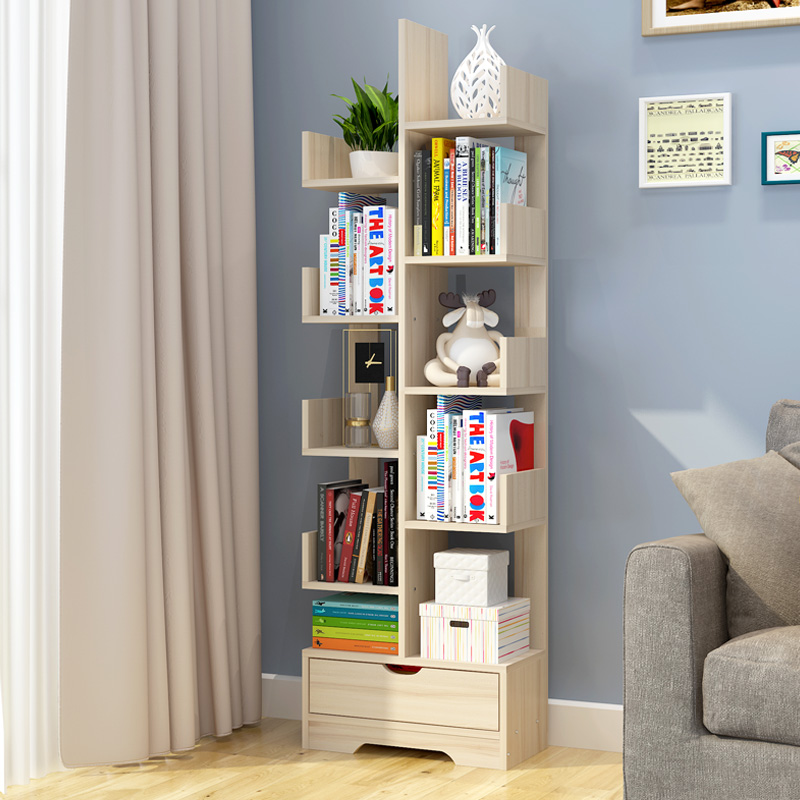 Bookshelves Landing Creative Tree Students Brief Modern Children's Storage Floor Shelf Economy-Style Living Room Simple Shelve