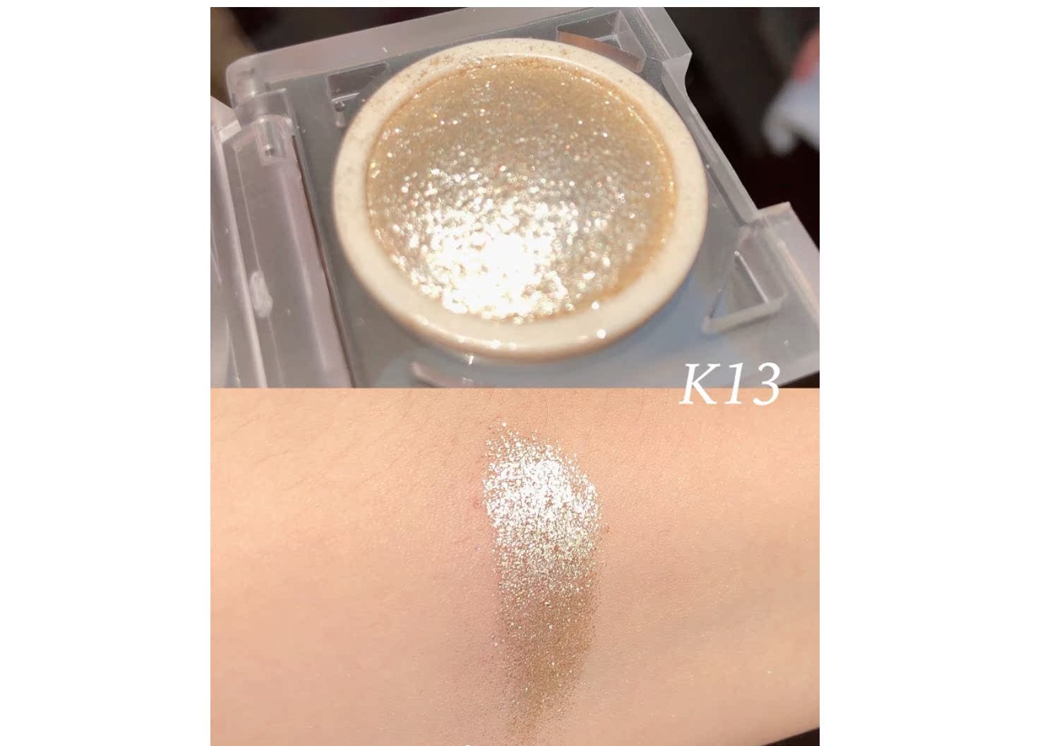 LEEMEMBER người đàn ông kirakira elf tia phân cực đơn sắc bóng mắt nàng tiên cá màu tím Giáng sinh K11K19 - Bóng mắt phấn nhũ