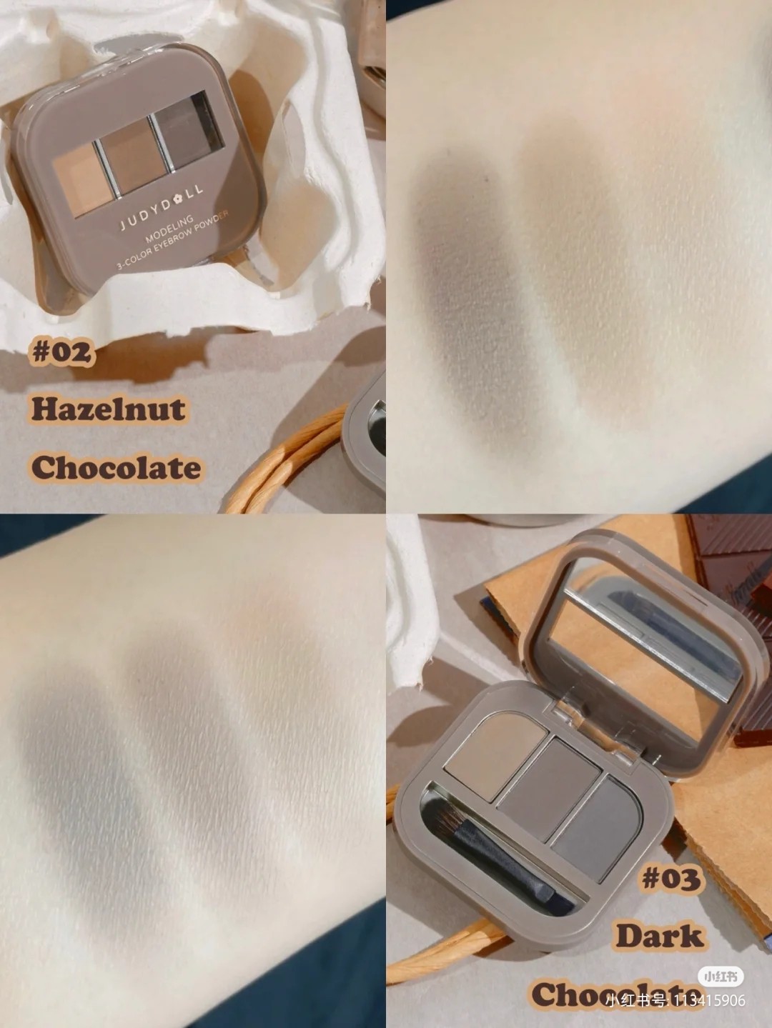 New Judydoll Orange Orange Color Eyebrow Pink Solid styled natural Johns Smooth Brow Cream Tray Multicolored color Easy on the top