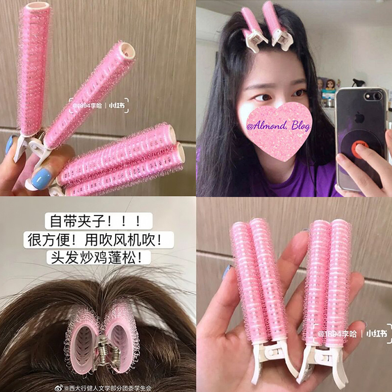 Fluffy hair theoriveyoung hair root clip without injury of nature No marks over the head curly hair and sea clips