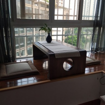 Solid Wood bay window table small coffee table tatami table low table Kang table tea table Japanese small floor table low foot table