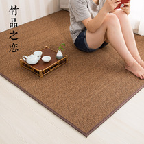 (Customizable) Japanese style natural bamboo woven living room bedroom carpet bamboo floor mat floating window tatami mat mat