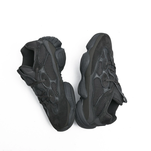 Off Yeezy Wastef Coconut 500 углеродные черные мужские черные самурайские женские туфли Putian High Resign