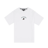 KANGOL Tide, хлопковая летняя футболка с коротким рукавом, в корейском стиле, с вышивкой