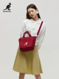 KANGOL Вместительный и большой шоппер на одно плечо, вместительная и большая сумка через плечо, подходит для студента