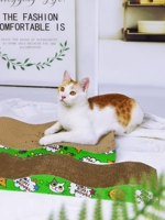 Гофрированная бумажная кошачья гнездо кошка охваченная кошка для кошачьи кошки шлифовальные когти припасы