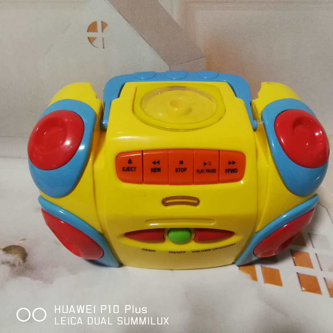 With 38 micro - defective foreign trade baby early teaching music sound and light children simulation radio baby puzzle toys