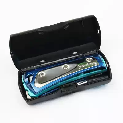 France YONBERG D2 Blue Lake Ten Hole Blues Blues 10 Hole Harmonica