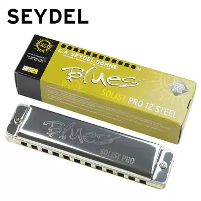 German imported Seydel diatonic 12-hole monophonic harmonica SOLIST PRO 12 SOLO