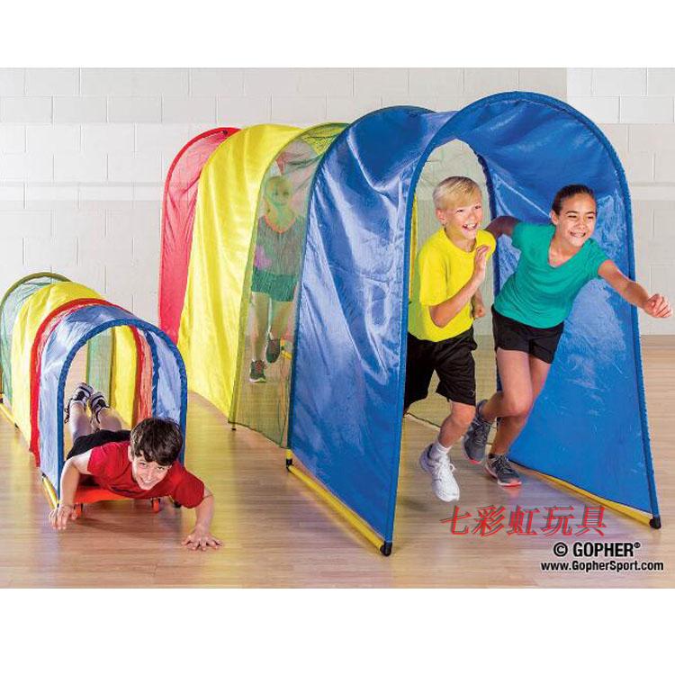 Carlemites Grand number Rainbow Tunnel children feel integrated drill mountain cave fun to drill the cave