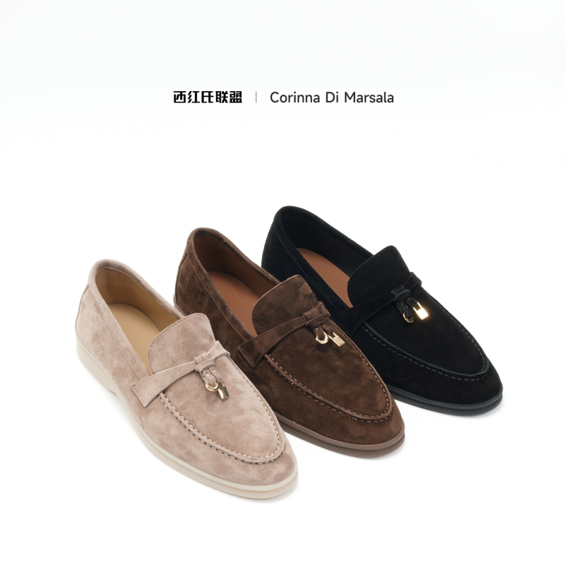 [Duoduo Exclusive] Loafers X22318319-1, Heel Height 2cm, Order Half a Size up