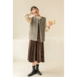 法丝璐 Демисезонный жилет, майка топ без рукавов, куртка