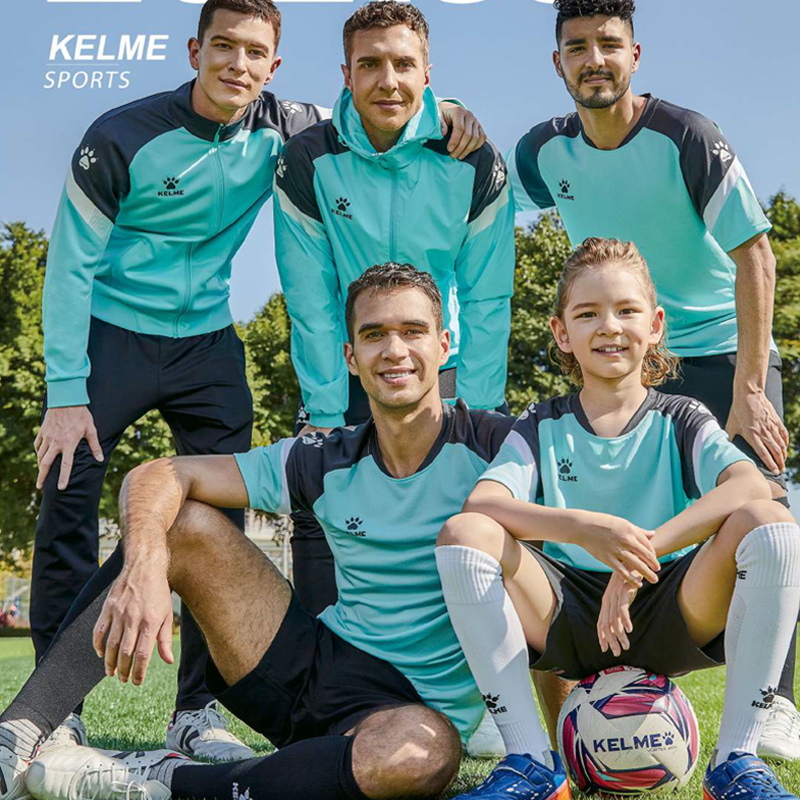 KELME Kalmi 2021 new sets of Team Competition Training Conqueror short sleeves can be printed for running sports T-shirts