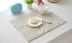 Bảng hiện đại vải placemat retro tiếng Anh nồi bát pad nhà placemat trà khăn placemat thực phẩm phương Tây khăn trải bàn nilon Khăn trải bàn