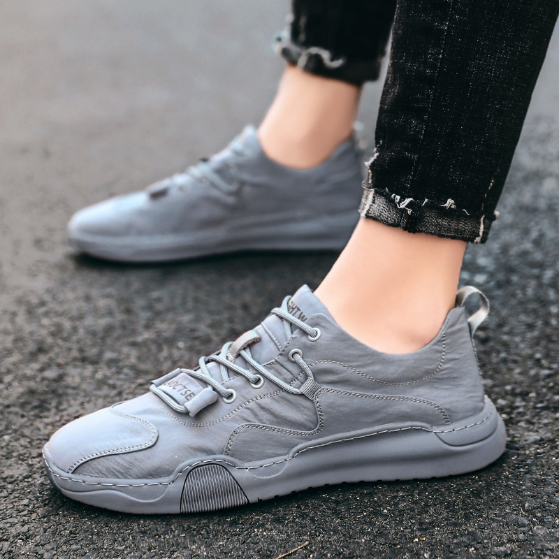 Men's shoes 2021 new sports and leisure trend all-match board shoes old Beijing cloth shoes ice silk cloth tide shoes summer breathable