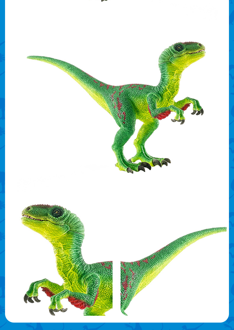 Sile schleich bọ cạp rồng 14530 Jurassic thế giới khủng long raptor mô hình đồ chơi động vật bằng nhựa - Đồ chơi gia đình thiết bị mầm non