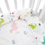 Хлопковая кроватка, простыня, хлопковое детское мультяшное покрывало