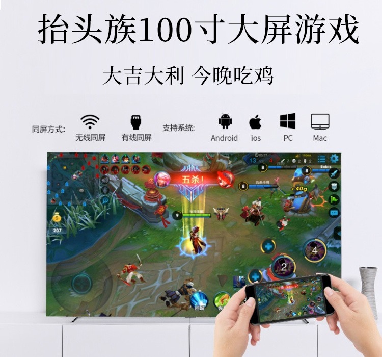 Điện thoại di động máy chiếu nhà ném tường nhỏ độ phân giải cao siêu mét phòng ngủ ký túc xá không dây rạp hát tại nhà