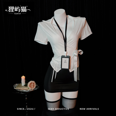 Liyu Cat's "Workplace Secret Love" sexy secretary OL uniform professional attire role-playing pure desire qqny underwear