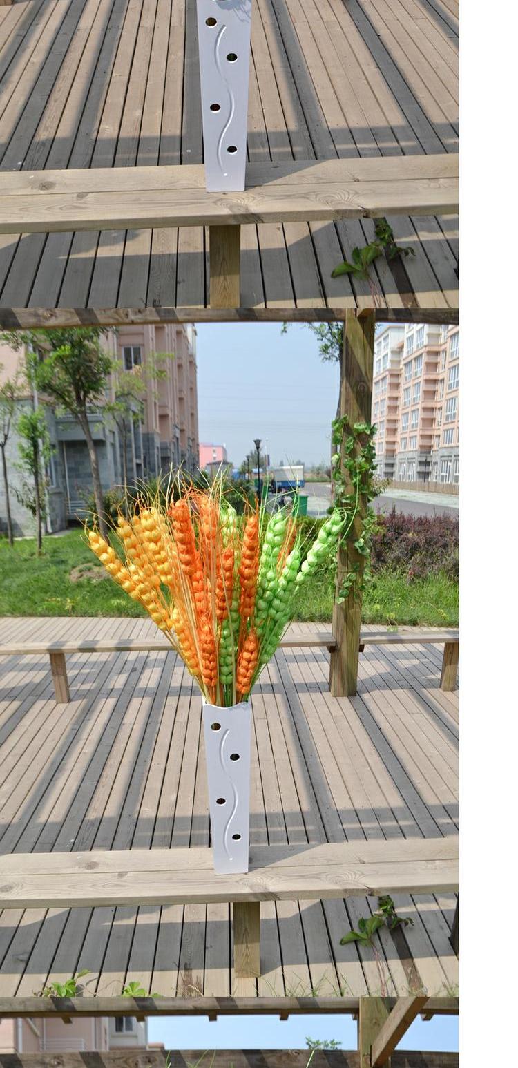 Mô phỏng lúa mạch gai lúa mì trang trí mục vụ hỗn hợp sàn hiển thị hoa khô cành hoa giả - Hoa nhân tạo / Cây / Trái cây lan giả hạc đột biến