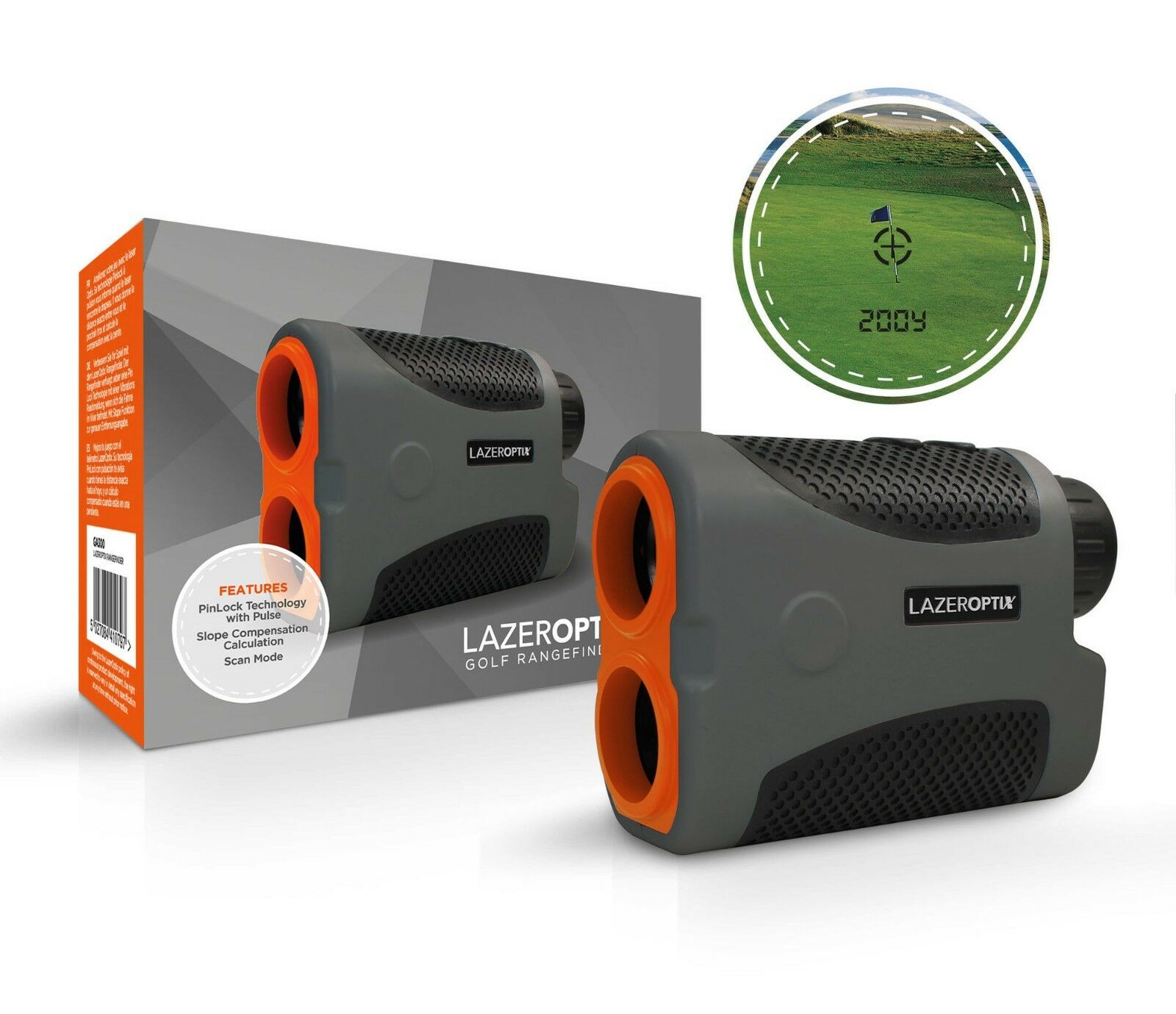 Imported Golf Laser Rangefinder Lock Flag Vibration Gradient Correction Scanning Angle Horizontal distance Vertical height-Taobao