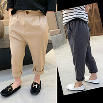 Boys pants Harring radish pants 2020 spring new children Korean casual pants baby loose pants