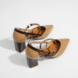 Летняя обувь на высоком каблуке с заостренным носом, сексуальные туфли, 2020, в корейском стиле