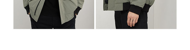 网易严选 地表强温 90%白鹅绒 貉子毛领 男式飞行员夹克羽绒服 天猫优惠券折后￥639包邮（￥929-290）4色可选