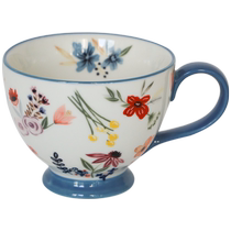 NetEase carefully selected ceramic mug large capacity breakfast cup good morning cup cereal cup household milk oatmeal cup water cup