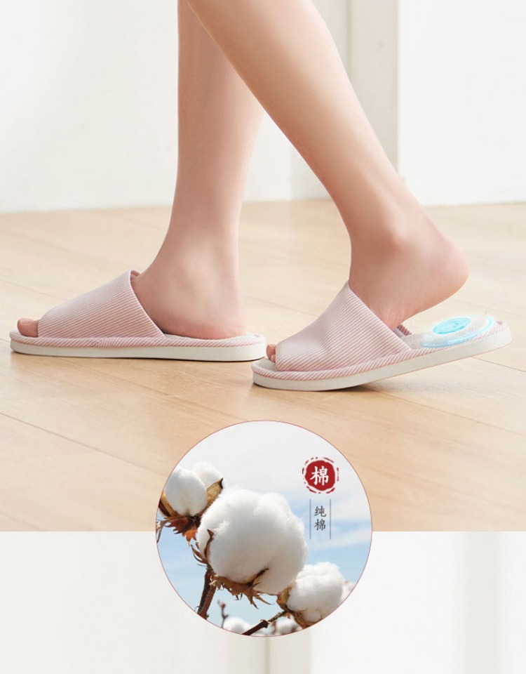 网易严选日式棉麻拖鞋女夏季情侣凉拖室内家居家用居家亚麻拖鞋男
