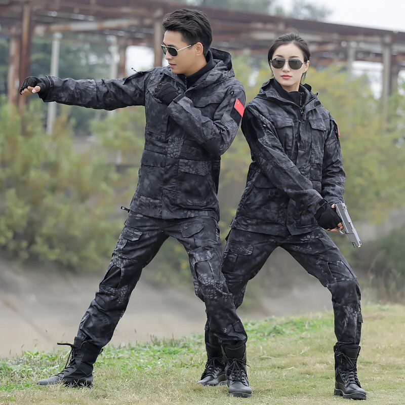 M65 windbreaker men's medium and long version outdoor tactical camouflage clothing windproof waterproof warm jacket jacket