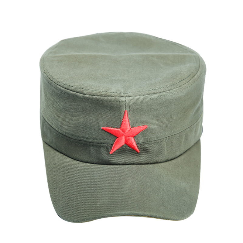 Outdoor male and female flat top Army meme hat for training hat Tactical hat Duck Tongue Cap Flat Top Hat Hat