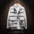 Mùa đông đứng cổ áo xuống cotton vest nam phiên bản Hàn Quốc của áo vest nam triều ấm áo vest đẹp trai áo vest không tay comple tuổi 50 Áo vest cotton