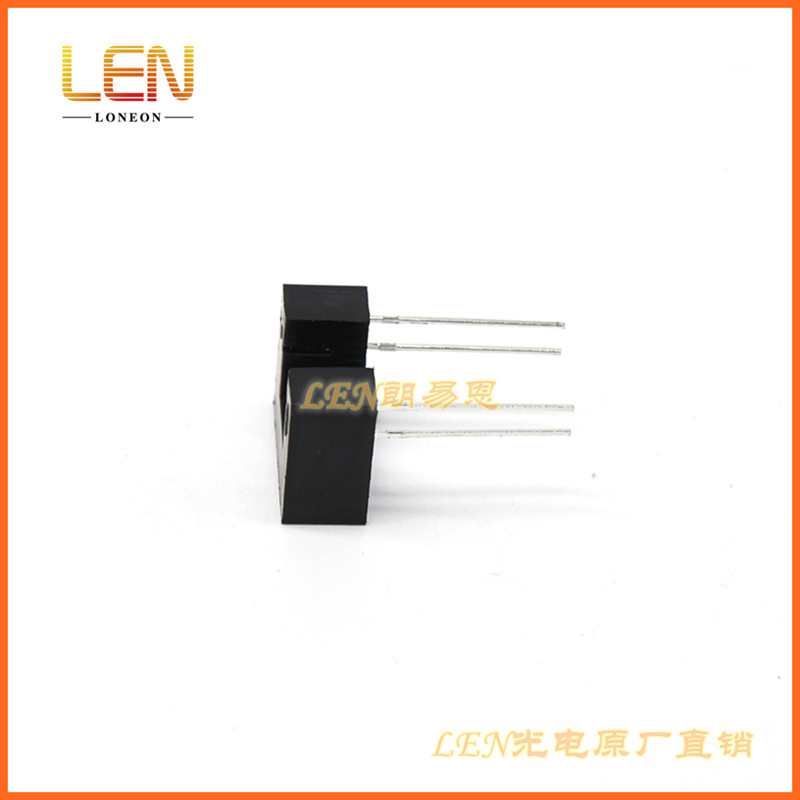 LTH-306-04卧式光电传感断续器透射型光电开关槽型槽宽5mm LITEON
