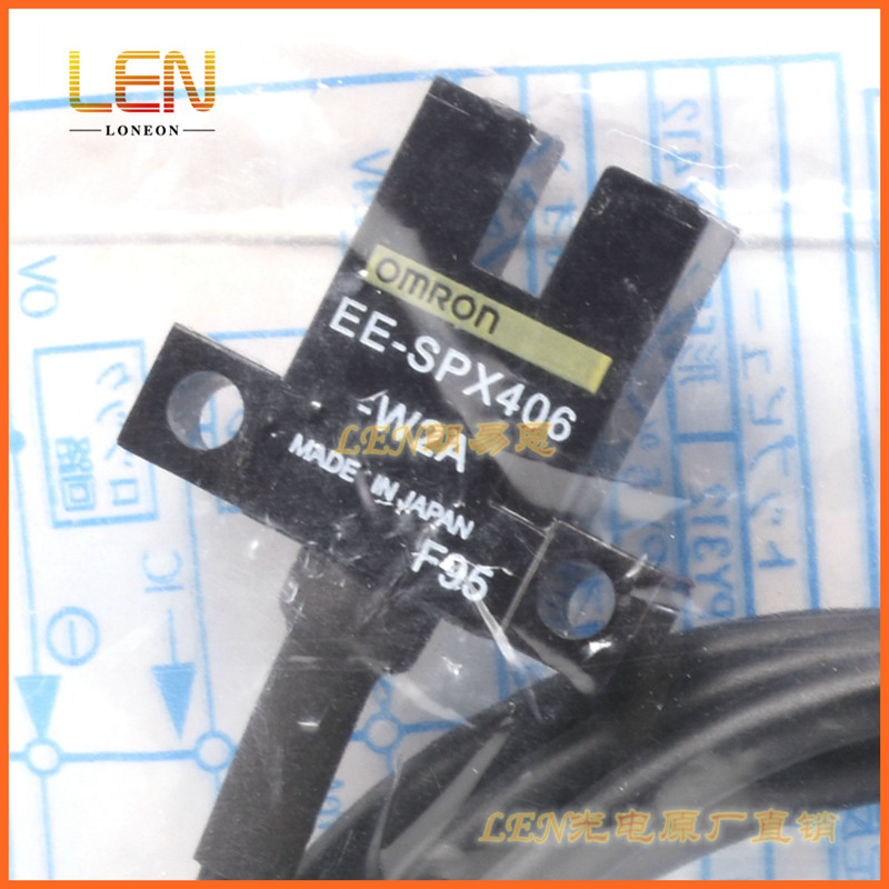 EE-SPX406-W2A凹槽U型光电开关传感器微型感应器限位带线直接出线