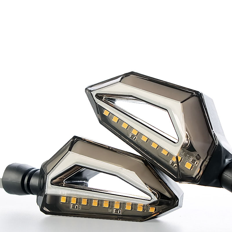 Locomotive direction light LED retrofit scooter flowing water turn light day line lights direction LED auxiliary light 12V