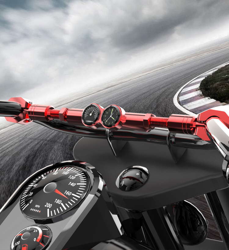 Locomotive meter tap Balance Lever Reinforced Rod Multifunction temperature Table Timetable handlebars Crossbar Retrofit Accessories