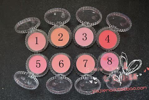 Montbara light and Shadow soft blush 8g (my3532) 8 màu trang điểm nude trang điểm hồng hào tự nhiên trong suốt - Blush / Cochineal bảng má hồng