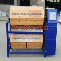 Wood roller type polishing polishing polishing machine Metal hardware parts Deburring deoxidation rust hexagonal roller