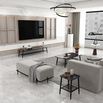 New Rockboard Tea Table TV Cabinet Narrow section Composition suit Small family Type modern minimalist minimalist Luxurious Comfort Living Room